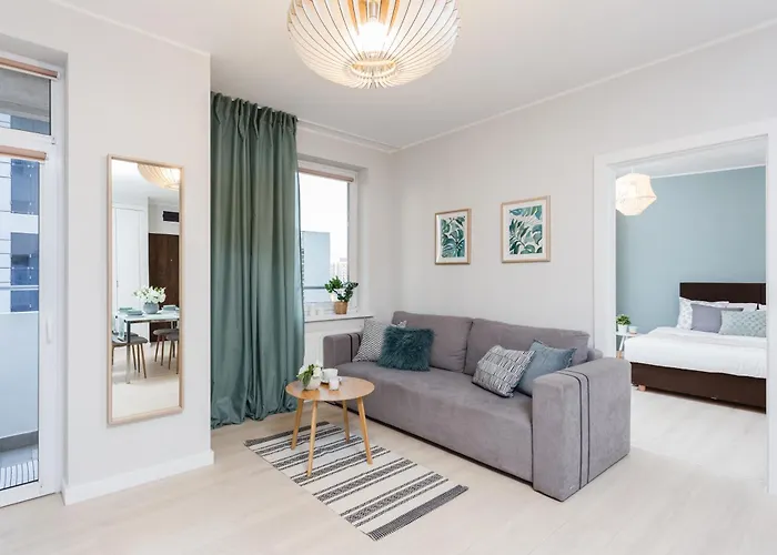 Appartement Comfy Zelazna With Two Bedrooms And Balcony Warschau